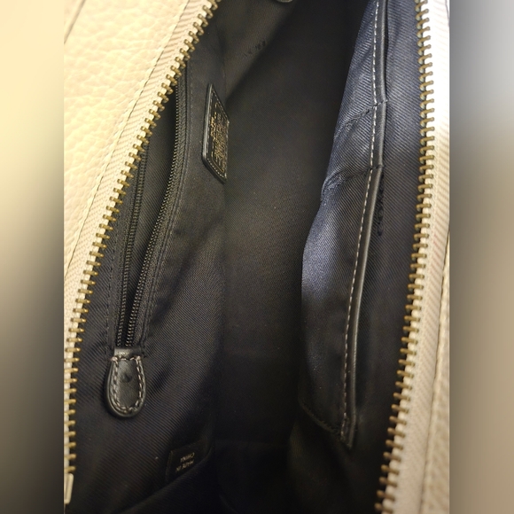 Coach Swagger Women's Yellow and Black Handbag EUC - Picture 11 of 13